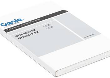 Genie 4010SX 3512SX 3512 4010 SX DTR