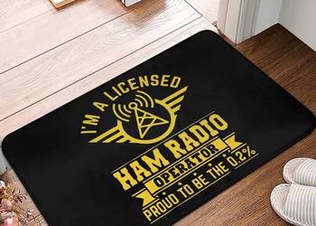Dywanik dla krótkofalowca lub SWL retro, antypoślizgowa