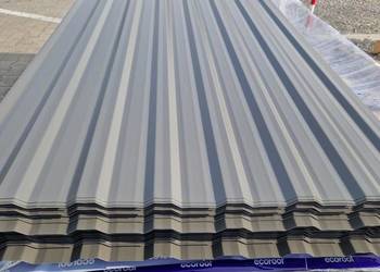 Blacha 2 gat Grafit RAL 7024/7010p x2 na dach, szopę, garaż, stodołę