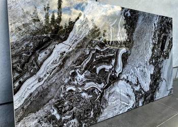Gres marmuropodobny 120x60 GRAFIT SZARY POŁYSK kamień HIT