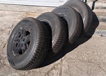 Sprzedam opony zimowe SUV 245/70R16 Falken Eurowinter + felgi Jeep