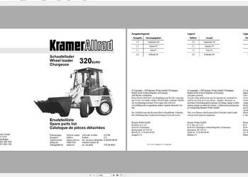 Katalog części Ładowarka kołowa Kramer 320 (310-56)