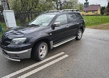 Mitsubishi outlander skóra 4x4 gaz hak klima szyberdach przyciemniane szyby