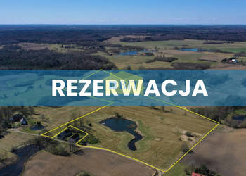 Działka 8,3 ha, ze stawem, Nowy Toporzyk