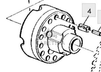 John Deere 6800 6900 Obudowa Mechanizmu Różnicowego L101699