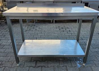 Stół Gastronomiczny z Półką - 120/60/85 cm - M.1353 N