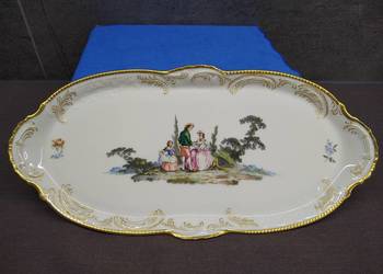 Patera królewska Rosenthal Hoeroldt Arkadien 36 cm