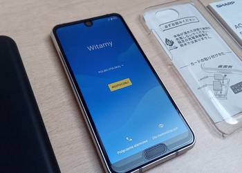 Smartfon Sharp Aquos R2 Compact b. dobry stan + 2 ETUI