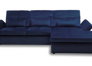 Narożnik Ortensia z funkcją spania, tkanina Monolith 77