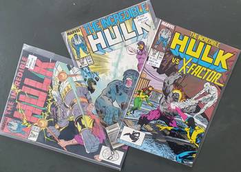 The Incredible Hulk - 3 komiksy Marvel USA - 1987-1988