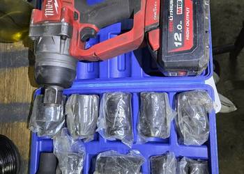 klucz udarowy Milwaukee 1 cal nasadki udarowe w komplecie
