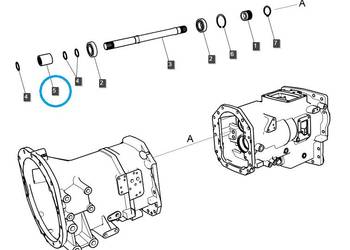 Łącznik wałka PTO/WOM / TRG283 / LS Tractor 40031371