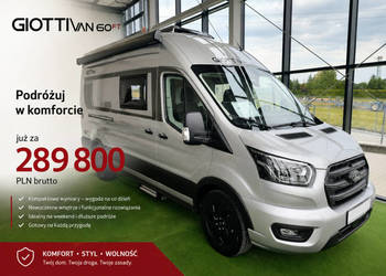 samochody kempingowe Giottiline GiottiVan 60FT - Nowy Ford w pełni wyposaż…