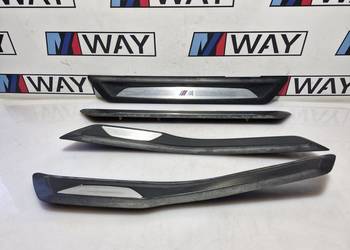  BMW F30 F31 LISTWA OSŁONA PROGU NAKŁADKA KOMPLET M-PAKIET 8051037 8054234