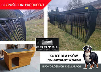 Kojec dla Psa , KOJCE dla Psów ,Dowolne Rozmiary , Dodatki - ESSTAL-