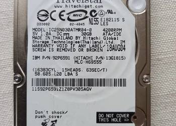 Dysk HDD 30GB ATA/IDE 2,5" do laptopa (stary typ)