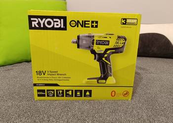 RYOBI akumulatorowy klucz udarowy R18IW3 18V 400Nm LED ONE+ nowy