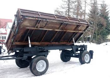 Przyczepa rolnicza bss brandys wywrotka