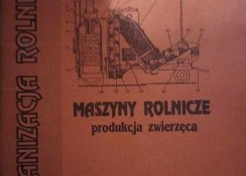 Książka Maszyny Rolnicze produkcja zwierzęca
