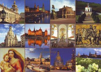 Kart. Poczt. RFN  Drezno - widoki **   2011