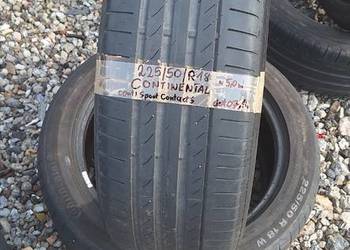 225 50 R18 Continental 2 szt lato PROMOCJA