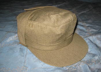 Czapka wojskowa rozmiar 53 KHAKI DDR NVA lata 50-70