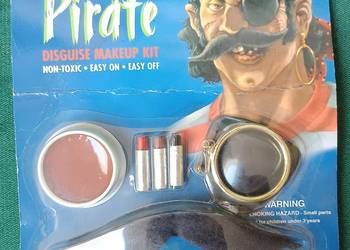 Retro zestaw do makijażu i przebrania pirata Technifaces vintage