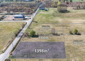 Działka 1398m2 z warunkami zabudowy, gm.Włocławek