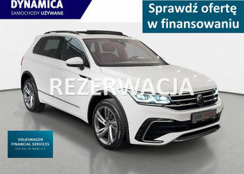 Volkswagen Tiguan VAT 23% R-Line 2.0TSI 245KM DSG 4motion 2022 r., Salon P…