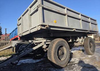 Przyczepa rolnicza Autosan D-732 WYWROTKA zarejestrowana  4tony