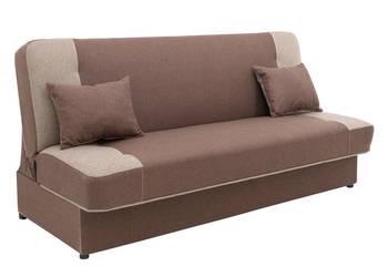 Wersalka Tapicerowana Beżowa bez Boków FINKA