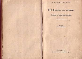 (0614) POD DRZEWEM, POD ZIELONYM (SIELANKA W STYLU HOLENDERS