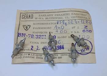 Kondensator przelotowy 1nF 400V KFRp CERAD