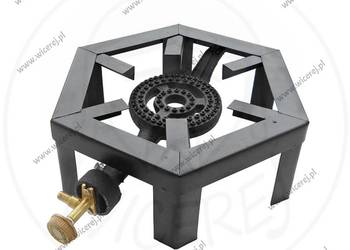 Taboret gazowy Palnik na 6 nogach 7,2kW do topiarki parowej