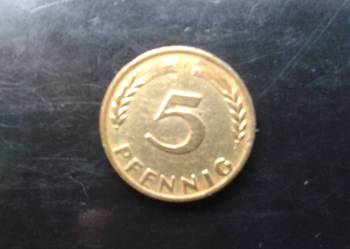 Moneta : 5  Pfennig z rok 1949 F