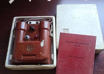 Wojskowy rentgenometr z czasów PRL-u Wojskowy rentgenometr z czasów PRL-u