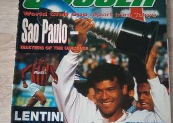 magazyn sportowy miesięcznik piłki nożnej Angielski World Soccer magazyn sportowy miesięcznik piłki nożnej Angielski World Soccer