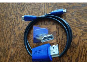 kabel przewód hdmi  hdmi nowy z zaślepkami Opticum full hd