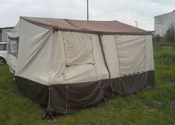 Przyczepka Kempingowa- Namiotowa rozkładana