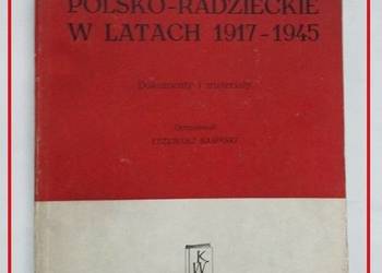 Stosunki polsko-radzieckie w latach 1917 - 1945 / Cieślak / historia