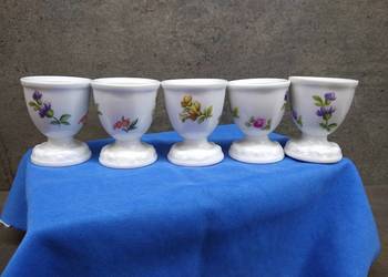 Kieliszki jajka Rosenthal Biała Sommerstrauss