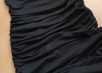 Sukienka czarna regulacja długości NOWA bez metki