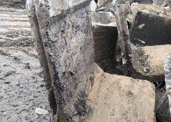 Elka L ka fundament stopa murek betonowy betonowa