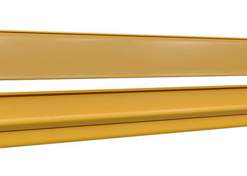 Listwy cenowe wciskane TE -39 - 1238 mm wciskana Kolor ŻÓŁTY RAL 1023