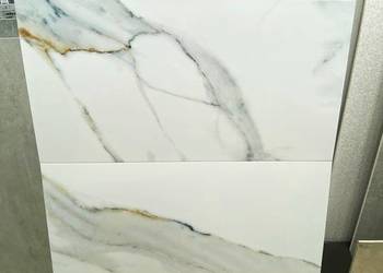płytka ścienna Statuario gold marmur złoty 30x60