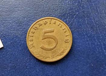 Stare monety 5 pfennig 1938 E Niemcy Stare monety 5 pfennig 1938 E Niemcy