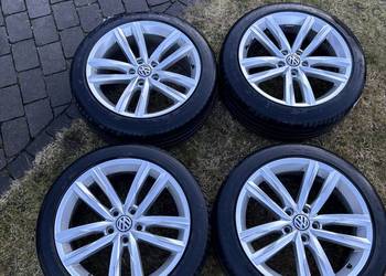 Alufelgi 18 CALI 3G0601025H, VW z oponami Hankook 235/45/18