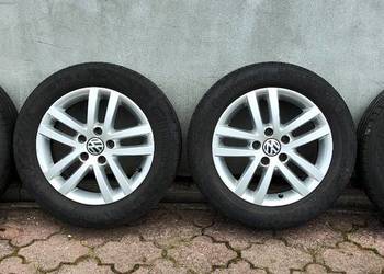 Koła letnie aluminiowe 16 cali, VW Golf V, V Plus, 5x112, ET50, stan bdb