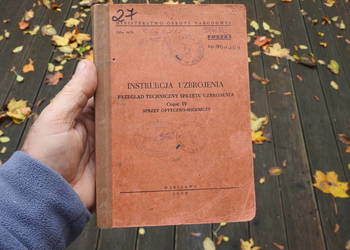 Instrukcja Uzbrojenia 1959 Warszawa 236 stron Militaria Wojsko Polskie