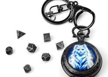 Container | 6 cm | Metal | Brelok Kości | Cute Cat